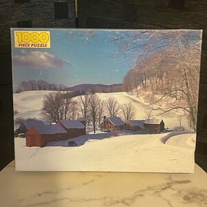 Vintage Golden 1000 piece Puzzle  Woodstock, VT NIB collectors item RARE